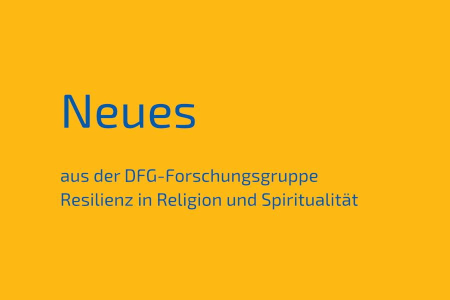 Neues aus dem Resilienzprojekt