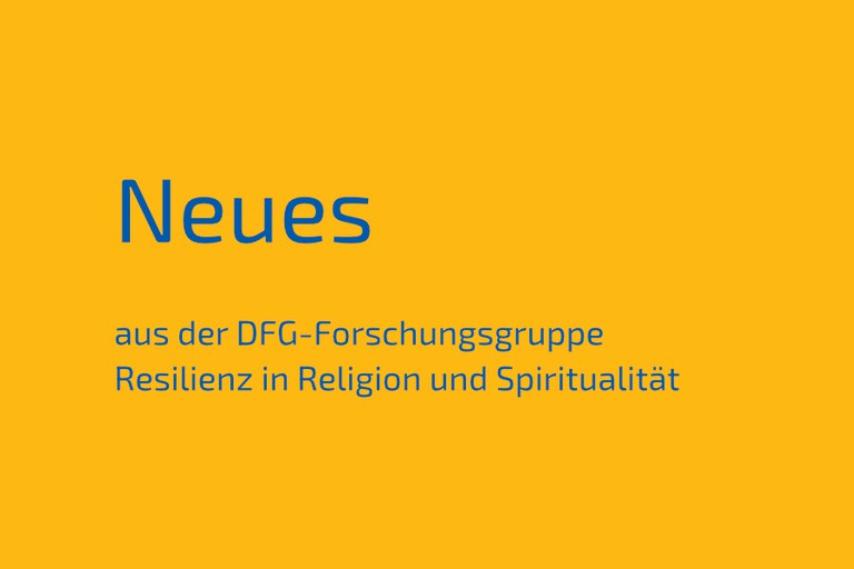 Neues aus dem Resilienzprojekt