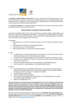 Wissenschaftliche*n Mitarbeiter*in/Post-doc (100%)