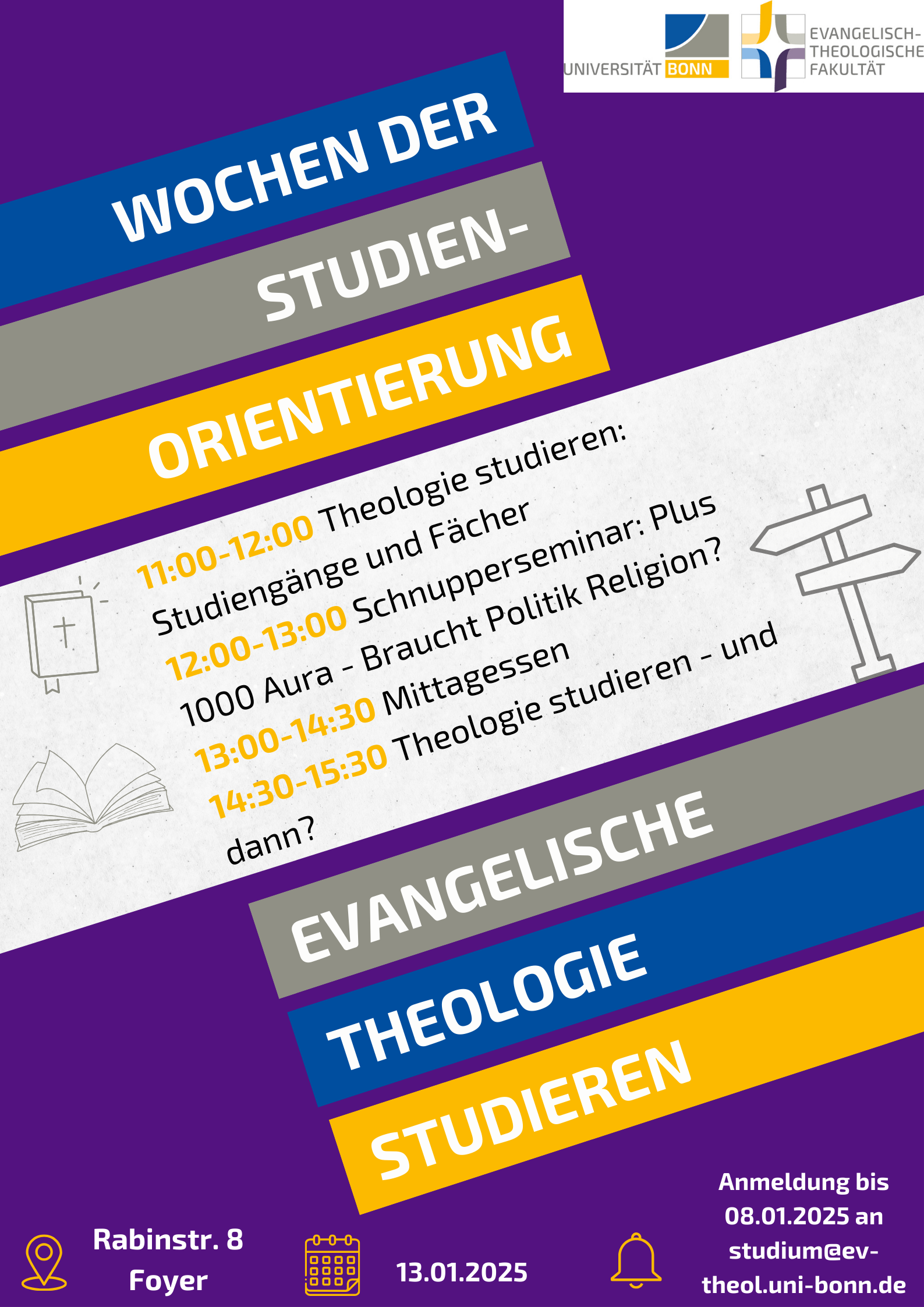 Schnuppertag Evangelische Theologie