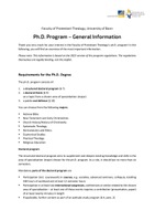 Ph.D. Fact Sheet